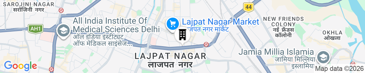 Map for Hari's Court, Lajpat Nagar
