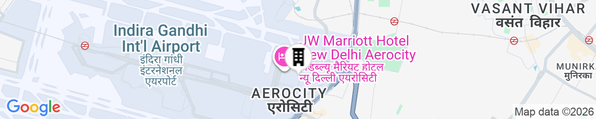 Map for Aloft by Marriott New Delhi Aerocity