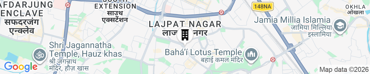 Map for The Legend Inn - New Delhi