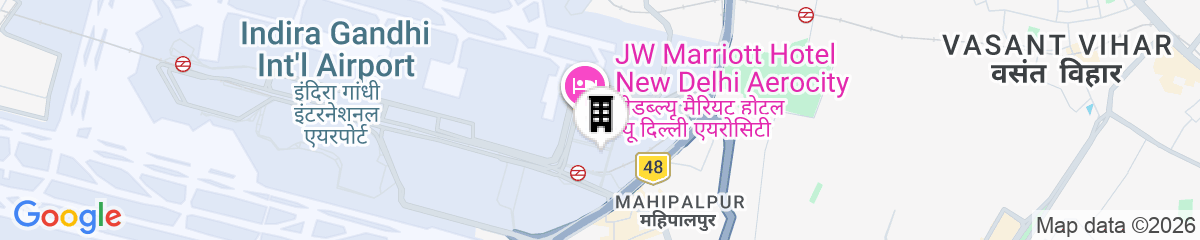 Map for Holiday Inn New Delhi Aerocity by IHG