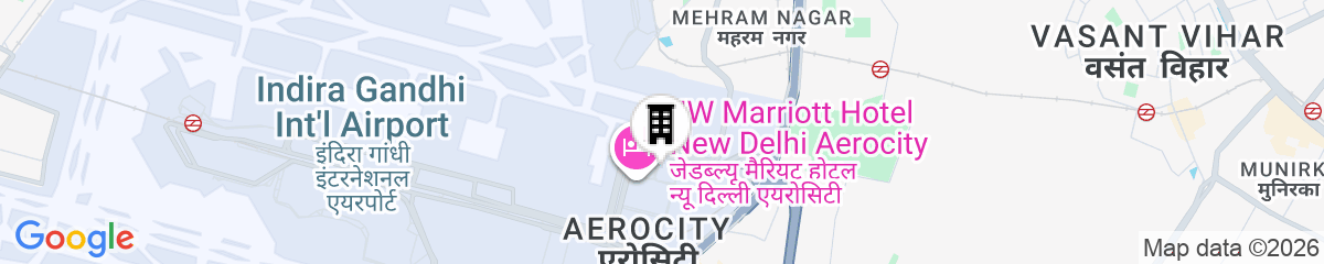 Map for Pullman New Delhi Aerocity Hotel