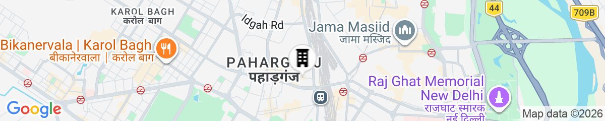 Map for Hotel Krishna Deluxe