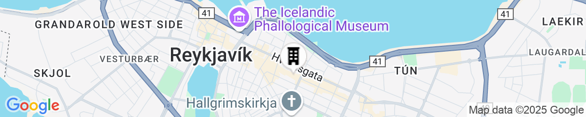 Map for Sand Hotel by Keahotels