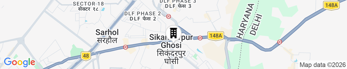 Map for The Lodgers 1 BHK Serviced Apartment