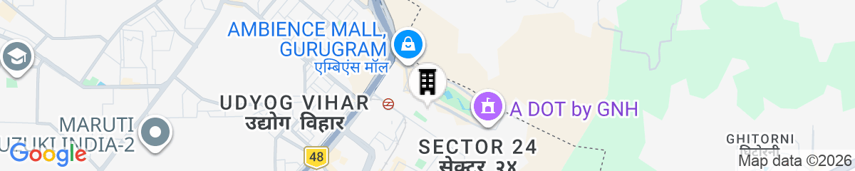 Map for Enkay Residency V Block-Cyber City