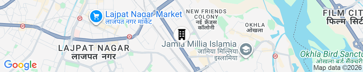 Map for RoseMallow Hotel New Delhi