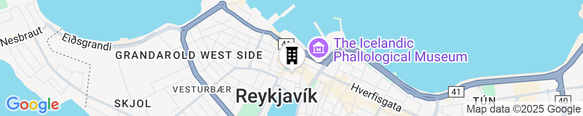 Map for Iceland Parliament Hotel, Curio Collection By Hilton