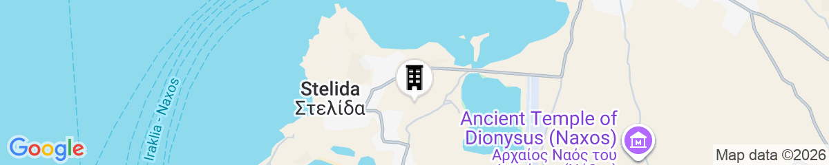 Map for Naxian Utopia Luxury Villas & Suites