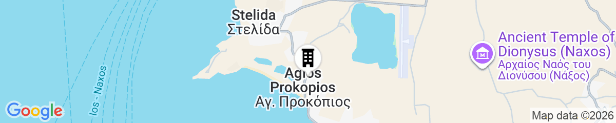 Map for Birikos Studios & Apartments