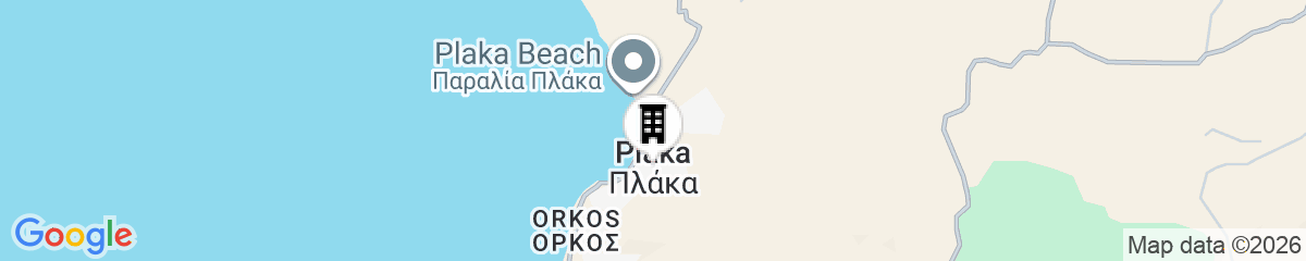 Map for Ammothines Cycladic Suites