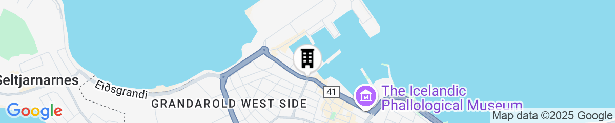 Map for Reykjavik Marina - Berjaya Iceland Hotels