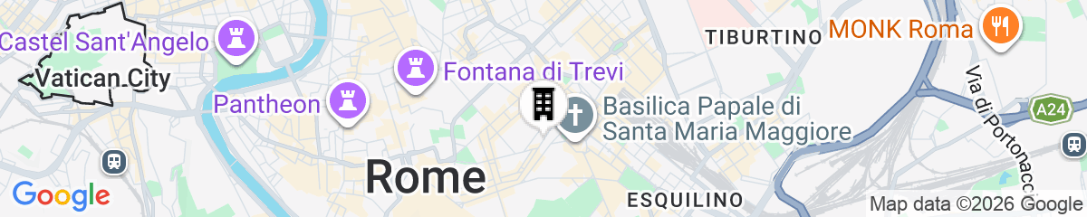 Map for The Fifteen Keys Hotel
