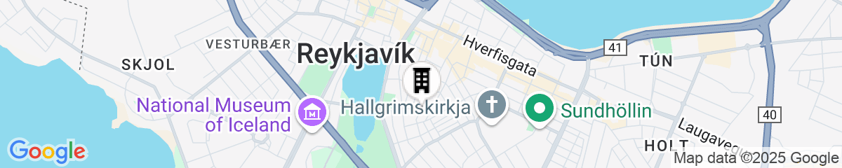 Map for Hotel Holt - The Art Hotel