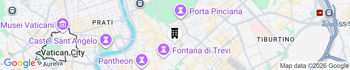 Map for Albergo delle Regioni