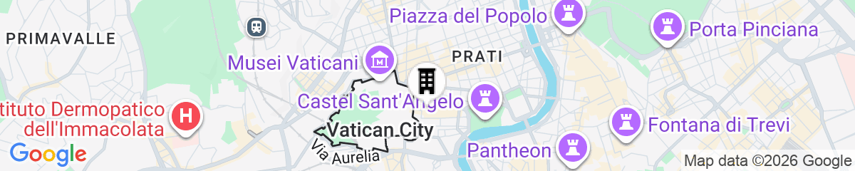 Map for Hotel Sant' Anna