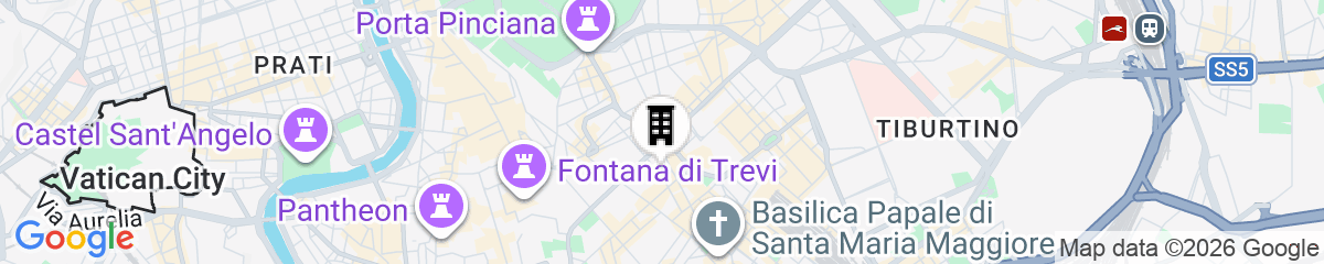 Map for Hotel Donna Francesca
