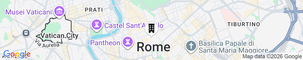 Map for Relais Trevi 95 Boutique Hotel