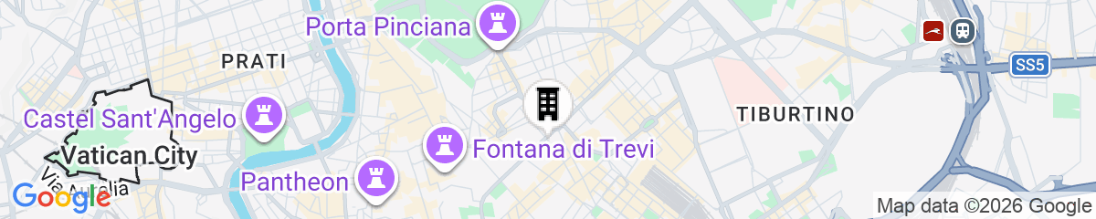 Map for Hotel Oceania