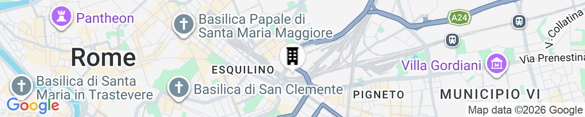 Map for The Social Hub Rome
