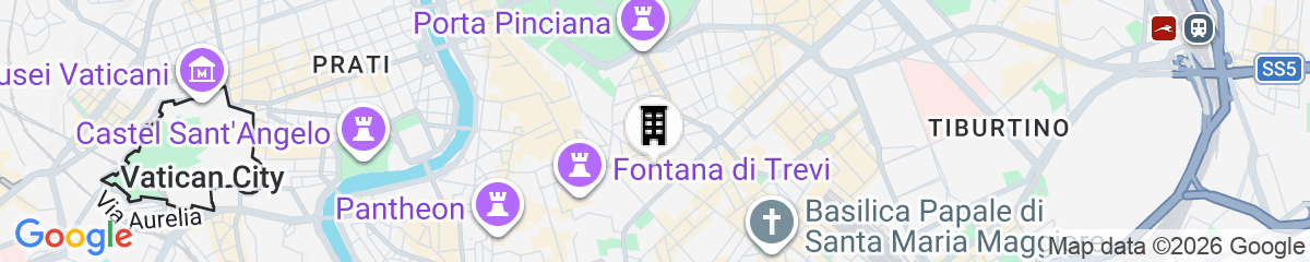 Map for Hotel Barberini