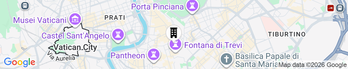 Map for Dei Borgognoni Hotel