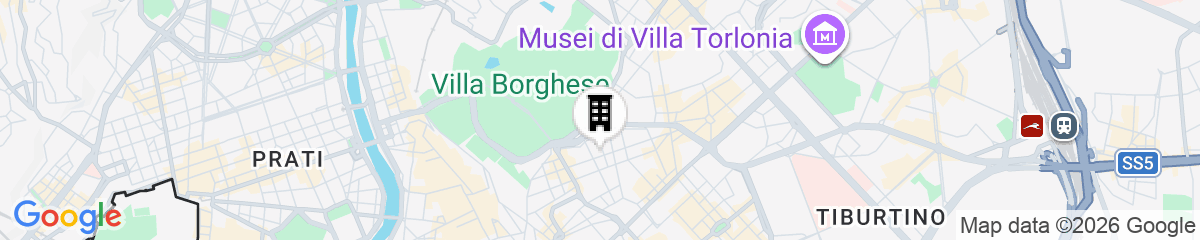 Map for Villa Pinciana