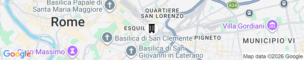 Map for Hotel Emona Aquaeductus