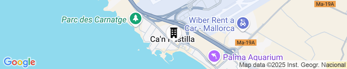 Map for Hotel Balear