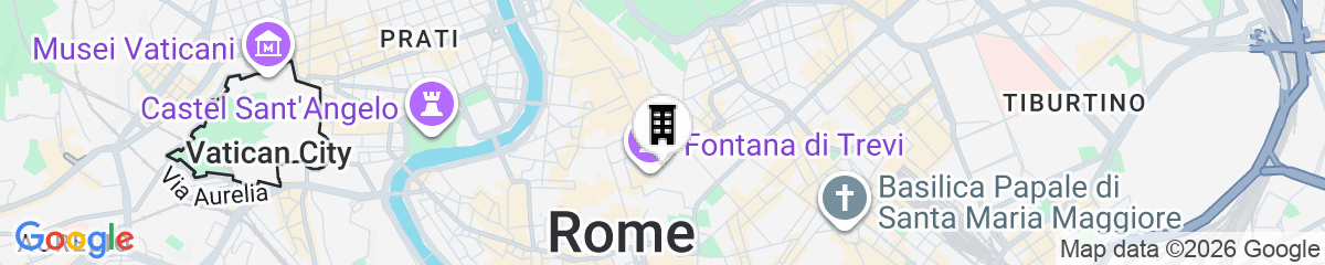 Map for Trevi Beau Boutique Hotel