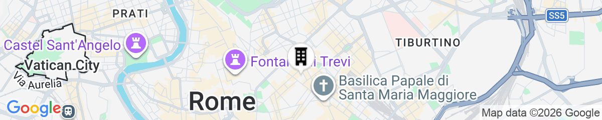 Map for Hotel Britannia