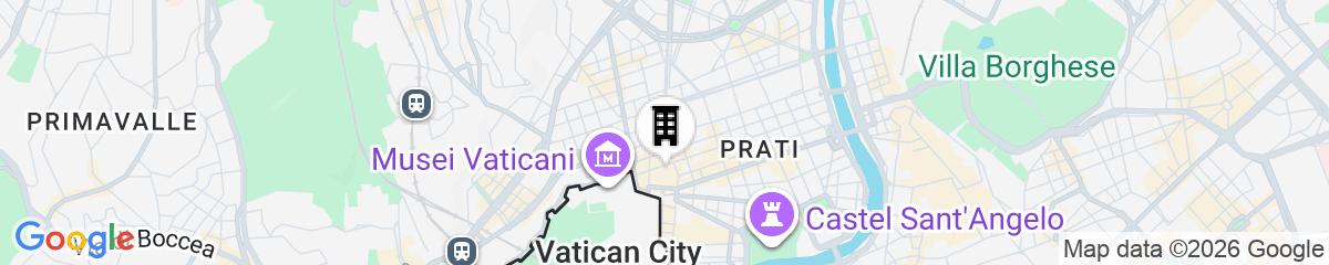 Map for Maison Vaticana