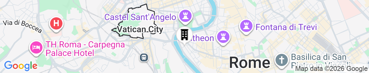 Map for Suites Giulia