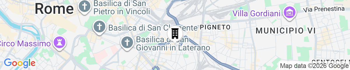 Map for Casa Nica in Rome With 1 Bedrooms and 1 Bathrooms