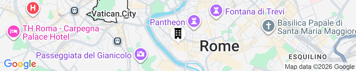 Map for CAMPO DE' FIORI PINKY HOUSE