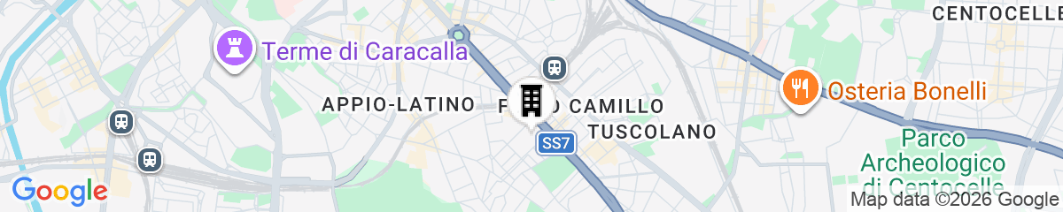 Map for Furio Camillo Studio - Metro A - Netflix