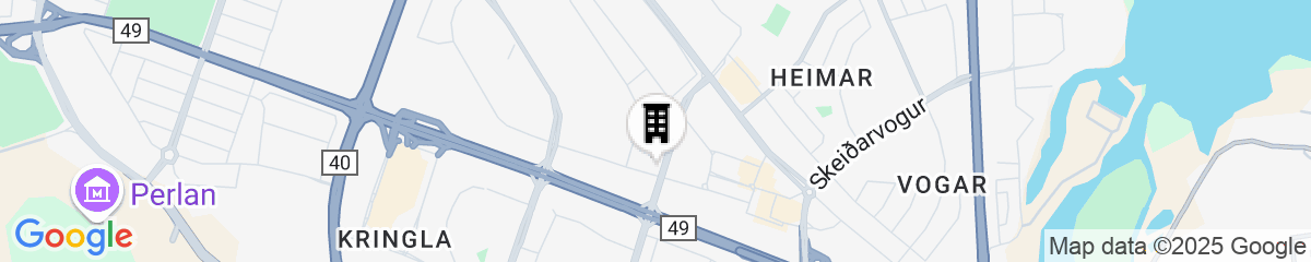 Map for ODDSSON Midtown Hotel