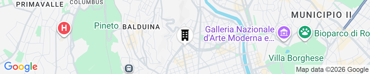 Map for YCH Riboty house al Vaticano