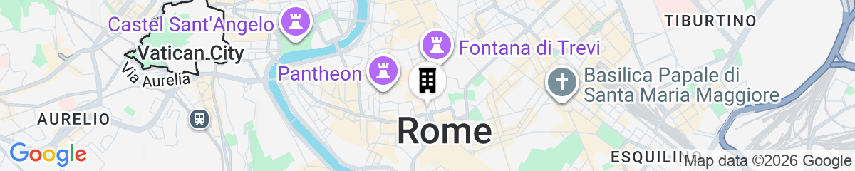 Map for Amazing Piazza Venezia Suites