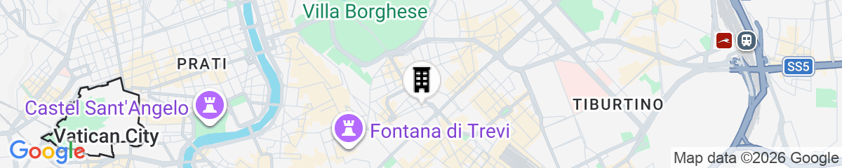 Map for A World Aparts - Barberini Boutique Hotel