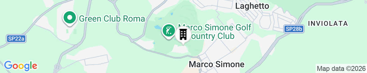 Map for Carpediem Roma Golf Club
