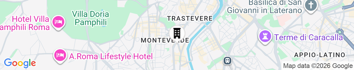 Map for Numa Rome Trastevere