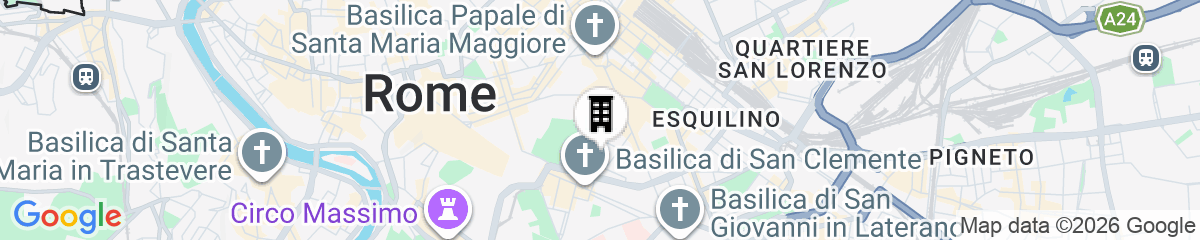 Map for COLOSSEO Apt Mecenate 77 - Home and More