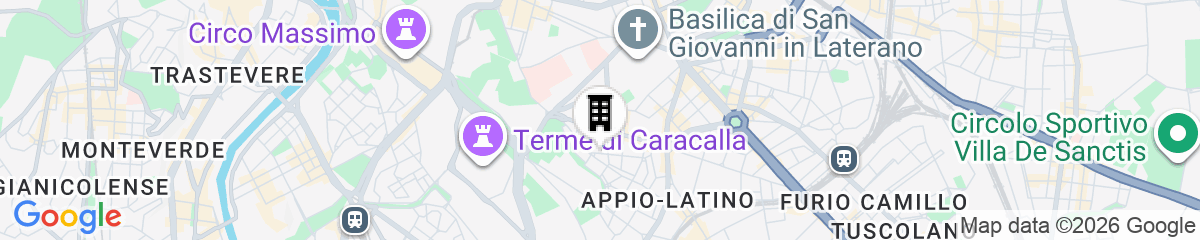 Map for Rental in Rome Taurasia