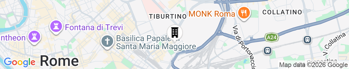 Map for Limehome Rome via dei Reti