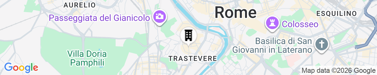 Map for San Cosimato House