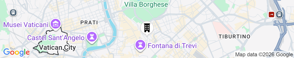 Map for Sistina - WR Apartments