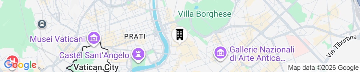 Map for Rent In Rome - Vittoria Terrace