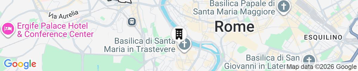 Map for Rental in Rome Scala Deluxe Terrace