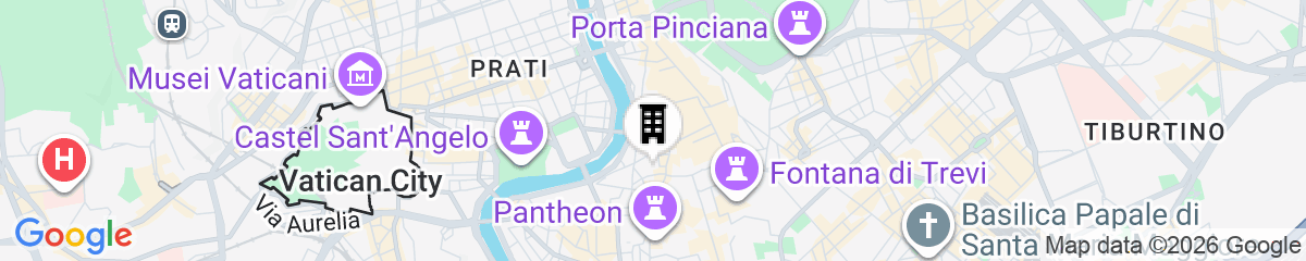 Map for RSH Apartment Condotti Terrace