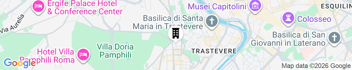 Map for Gianicolo Apartment with Terrace